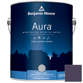 Краска Aura Waterborne Exterior Semi-Gloss Finish (632) цвет 2071-10 Exotic Purple