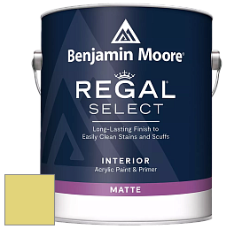 Benjamin Moore 548 IRegal Select Interior Paint - Matte краска цвет 396 Chic Lime