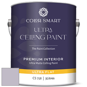 COLOR SMART CS 758 ULTRA CEILING PAINT ультраматовая краска цвет NCS S 2010-R50B 