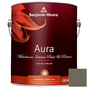 Краска Aura Waterborne Interior Satin Finish (526) цвет 1561 Castle Peak Gray