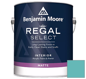 Краска Regal Select Interior Paint - Matte (548) цвет 740 Harbor Side Blue
