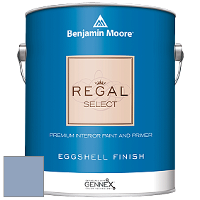Benjamin Moore 549 Regal Select Waterborne Interior Eggshell Finish краска цвет 1433 Blue Pearl