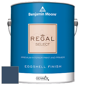 Benjamin Moore 549 Regal Select Waterborne Interior Eggshell Finish краска цвет 2060-10 Symphony Blue