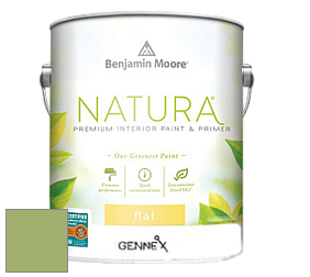 Benjamin Moore 514 Natura Interior Semi-Gloss Finish краска цвет NCS S 2040-G40Y 