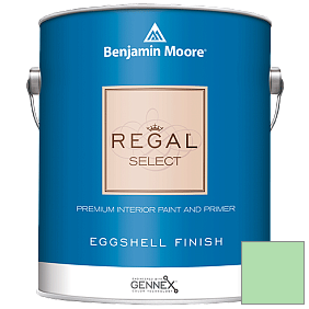 Краска Benjamin Moore 549 Regal Select Waterborne Interior Eggshell Finish краска цвет 2033-50 Bud Green