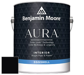 Benjamin Moore Aura 524 Waterborne Interior Eggshell Finish краска цвет RAL 9005 