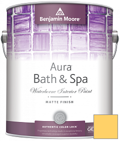 Краска Benjamin Moore Aura Bath & Spa Interior Paint Matte Finish (532) цвет 320 Amarillo