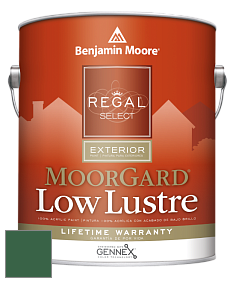 Benjamin Moore W103 Regal Select Exterior Paint-MoorGard Low Lustre Finish краска цвет 2040-10 Rainforest Foliage