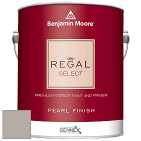 Benjamin Moore 550 Regal Select Waterborne Interior Pearl Finish краска цвет 2108-50 Silver Fox