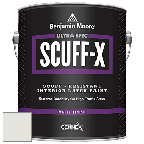 Benjamin Moore 484 Ultra Spec SCUFF-X Interior Matte Finish краска цвет OC-22 Calm