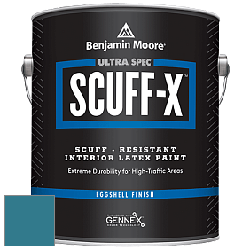 Benjamin Moore 485 Ultra Spec SCUFF-X Interior Eggshell Finish краска цвет NCS S 4040-B10G 