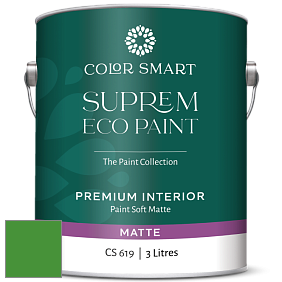 COLOR SMART CS 619 SUPREM ECO PAINT матовая краска цвет NCS S 2075-G20Y 