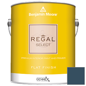 Краска Regal Select Waterborne Interior Flat Finish (547) цвет 2059-10 Marine Blue