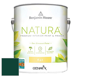 Benjamin Moore 514 Natura Interior Semi-Gloss Finish краска цвет RAL 6005 