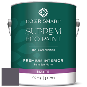 COLOR SMART CS 619 SUPREM ECO PAINT матовая краска цвет NCS S 7010-R50B 