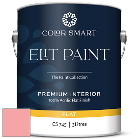 COLOR SMART CS 745 ELIT PAINT глубокоматовая моющаяся краска цвет NCS S 0540-R 