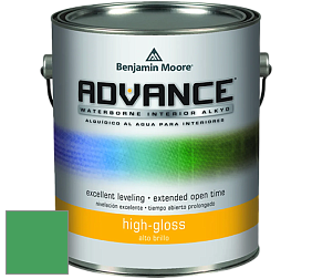 Benjamin Moore 794 Advance Interior Paint-High Gloss глянцевая алкидная эмаль цвет 2037-30 Kelly Green