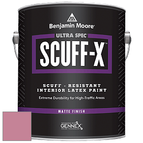 Benjamin Moore 484 Ultra Spec SCUFF-X Interior Matte Finish краска цвет NCS S 2040-R20B 