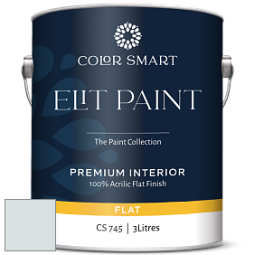 COLOR SMART CS 745 ELIT PAINT глубокоматовая моющаяся краска цвет 2129-70 Silver Cloud