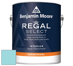 Benjamin Moore 550 Regal Select Waterborne Interior Pearl Finish краска цвет 757 California Breeze
