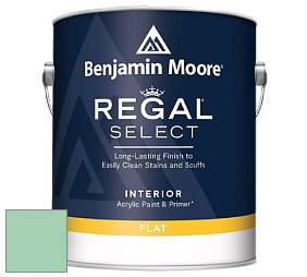 Benjamin Moore 547 Regal Select Waterborne Interior Flat Finish краска цвет NCS S 1030-G 