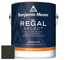 Benjamin Moore 550 Regal Select Waterborne Interior Pearl Finish краска цвет RAL 6008 