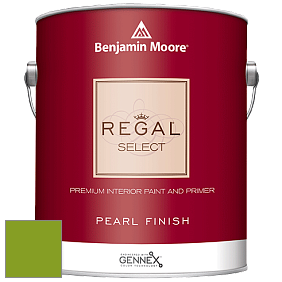 Benjamin Moore 550 Regal Select Waterborne Interior Pearl Finish краска цвет 2028-10 Iguana Green