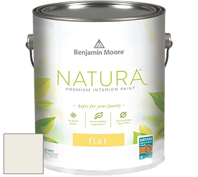 Benjamin Moore 512 Natura Interior Flat Finish матовая краска цвет OC-45 Swiss Coffee