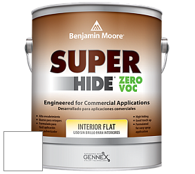 Benjamin Moore 355 Super Hide Zero Voc Interior Flat краска цвет 2010-70 Frosty Pink
