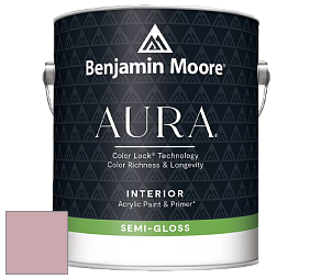 Benjamin Moore Aura 528 Waterborne Interior Semi-gloss Finish краска цвет NCS S 2020-R10B 