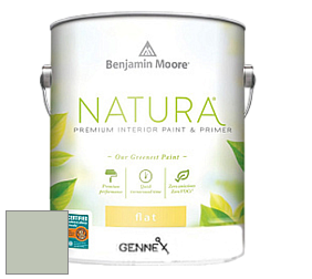 Benjamin Moore 514 Natura Interior Semi-Gloss Finish краска цвет 465 Antique Jade