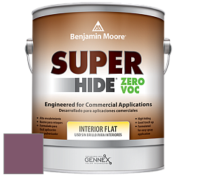 Benjamin Moore 355 Super Hide Zero Voc Interior Flat краска цвет NCS S 5030-R30B 