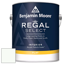 Benjamin Moore 547 Regal Select Waterborne Interior Flat Finish краска цвет RAL 9016 