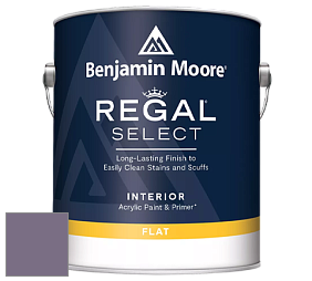 Benjamin Moore 547 Regal Select Waterborne Interior Flat Finish краска цвет NCS S 5020-R50B 