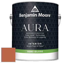 Benjamin Moore Aura 528 Waterborne Interior Semi-gloss Finish краска цвет 070 Topaz