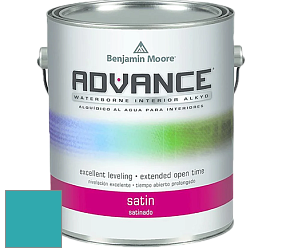 Benjamin Moore 792 Advance Interior Paint-Satin эмаль цвет NCS S 2050-B30G 