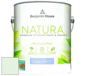 Benjamin Moore 513 Natura Interior Eggshell Finish краска с блеском цвет 2033-70 Sweet Honeydew Melon