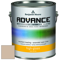 Benjamin Moore 794 Advance Interior Paint-High Gloss глянцевая алкидная эмаль цвет 1032 Bar Harbor Beige
