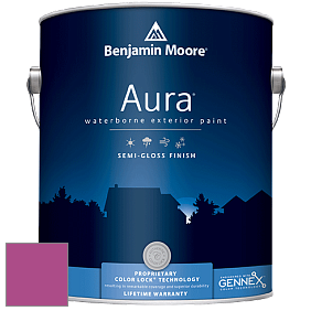 Benjamin Moore Aura 632 Waterborne Exterior Semi-Gloss Finish краска цвет 2077-30 Hot Lips