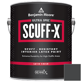 Краска Ultra Spec SCUFF-X Interior Satin Finish (486) цвет 2132-10 Black