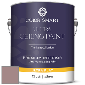 COLOR SMART CS 758 ULTRA CEILING PAINT ультраматовая краска цвет 1244 Barberry
