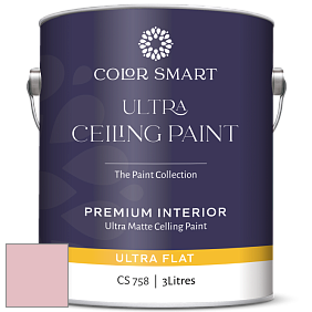 COLOR SMART CS 758 ULTRA CEILING PAINT ультраматовая краска цвет NCS S 1020-R10B 