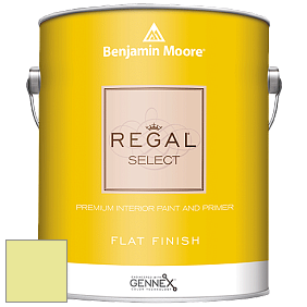 Benjamin Moore 547 Regal Select Waterborne Interior Flat Finish краска цвет 2026-50 Fresh Cut Grass
