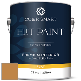 COLOR SMART CS 745 ELIT PAINT глубокоматовая моющаяся краска цвет NCS S 3050-Y20R 