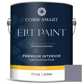 Краска COLOR SMART CS 745 ELIT PAINT глубокоматовая моющаяся краска цвет 2117-40 Tropical Dusk