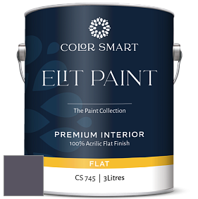 COLOR SMART CS 745 ELIT PAINT глубокоматовая моющаяся краска цвет 2117-30 Shadow