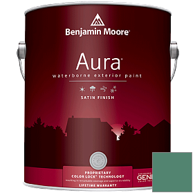 Краска Aura Waterborne Exterior Satin Finish (631) цвет 2041-30 Green Gables