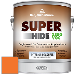 Benjamin Moore 357 Super Hide Zero Voc Interior Eggshell краска цвет RAL 2008 