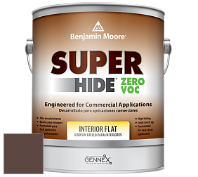 Benjamin Moore 355 Super Hide Zero Voc Interior Flat краска цвет 2113-10 Chocolate Sundae