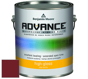 Benjamin Moore 794 Advance Interior Paint-High Gloss глянцевая алкидная эмаль цвет RAL 3004 